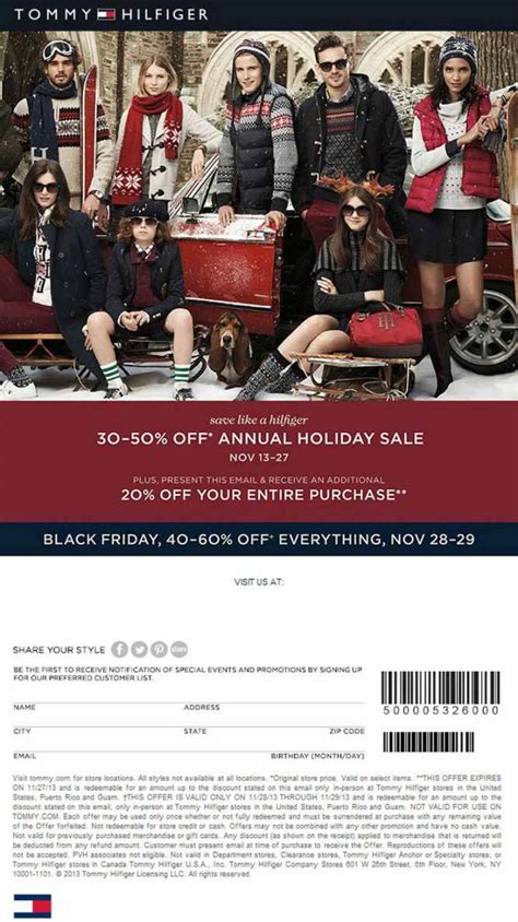 tommy hilfiger black friday deals usa|tommy hilfiger holiday delivery.